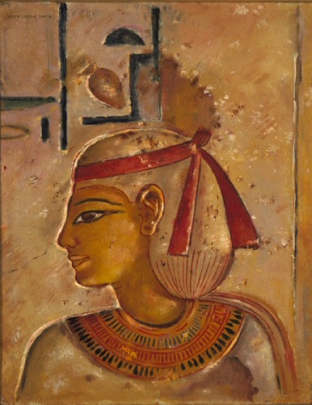 Valley of the Kings tomb wall painting