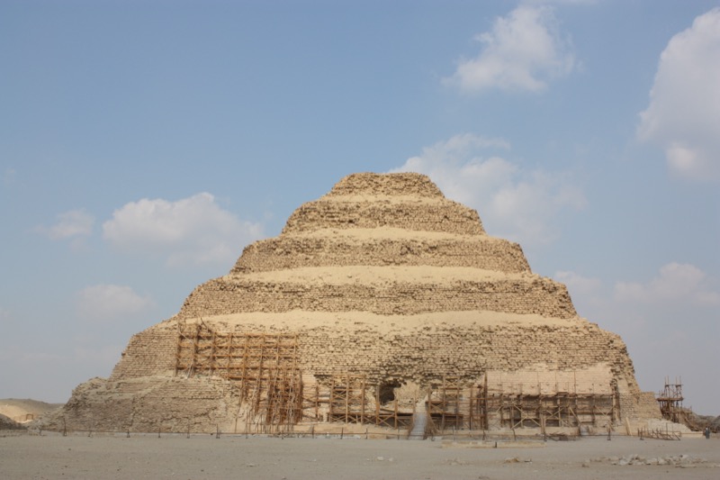 Step pyramid of Djoser at Saqqara