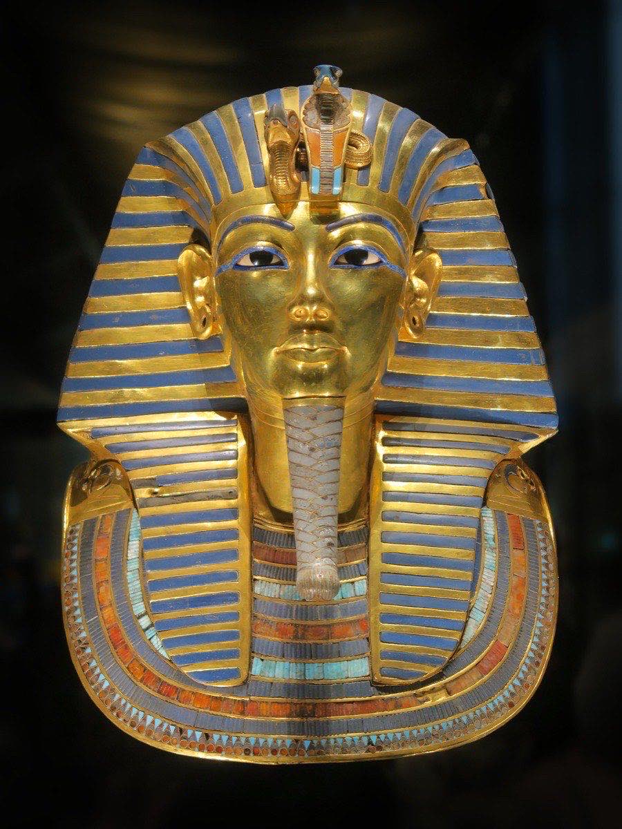 Tutankhamun golden mask, Grand Egyptian Museum